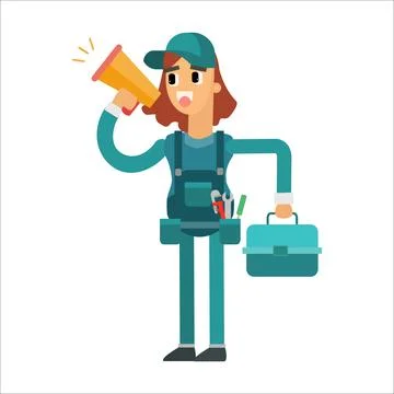 Charming Cartoon Character Design | Cute Digital Illustration Stock Illustration
