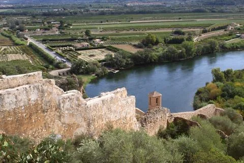 The charming Ebro Valley Stock Photos