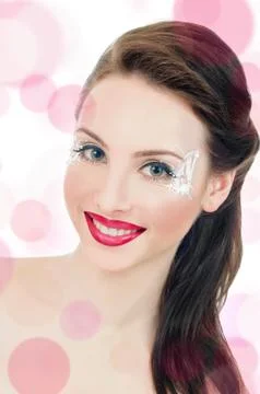 Charming face Stock Photos