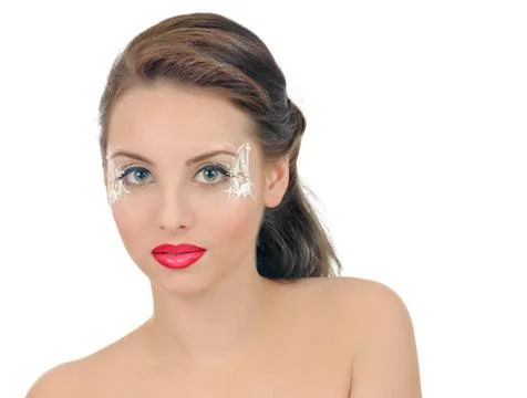 Charming face Stock Photos