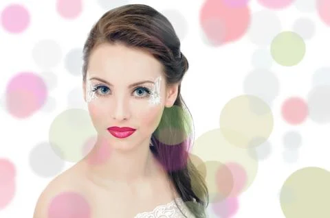 Charming face Stock Photos