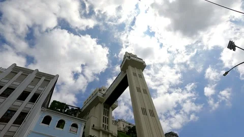 Charming Funicular Railway in Motion: A Unique Urban Transit Experience Stock Footage 296100248