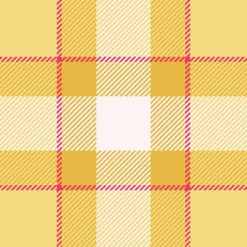 Charming golden plaid pattern with a pink accent. Ideal for textile design, d Stockillustratie
