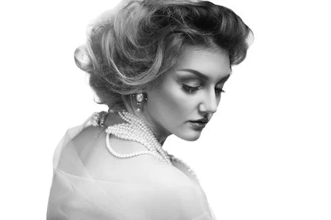 Charming lady Stock Photos