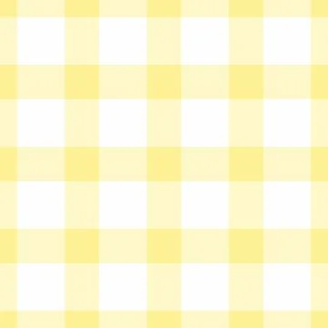 A charming, light yellow gingham pattern. A seamless and classic design ideal イラスト素材