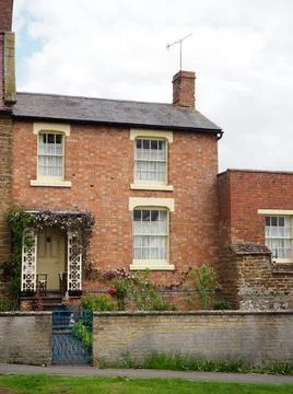 Charming mixture of old buildings at Napton on the Hill Stock Photos