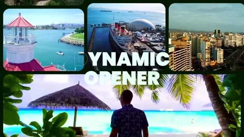 Charming Multiscreen Opener Stock After Effects
