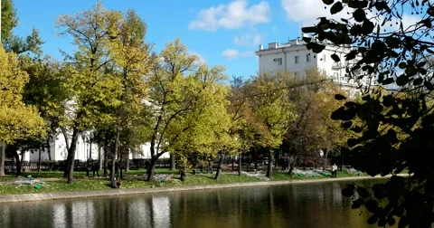 Charming old Moscow Stock Footage 68053343