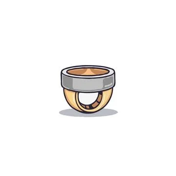 Charming single container rendering with modern design offering neutral col.. Stock Illustration