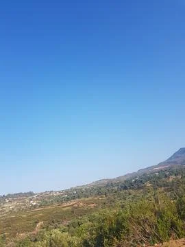 A charming view of the landscape Stock Photos