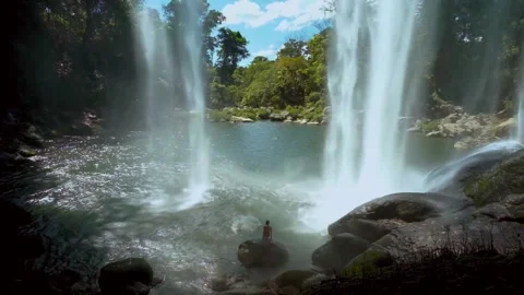 Charming Waterfall Enchantment Stock Footage 237301935