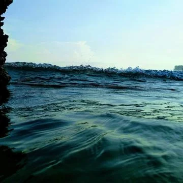 Charming waves Stock Photos