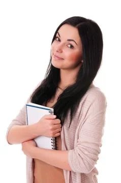 Charming young student Stock Photos