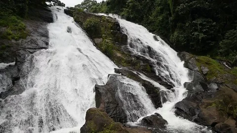 Charpa waterfall  스톡 동영상 83573030