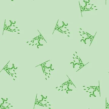 Charred tree trunk wildfire disaster glyph vector seamless pattern 스톡 일러스트