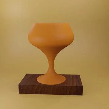 Chart 3d rendering Stock-Illustration