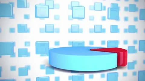 Chart on animated background 스톡 동영상 9118305