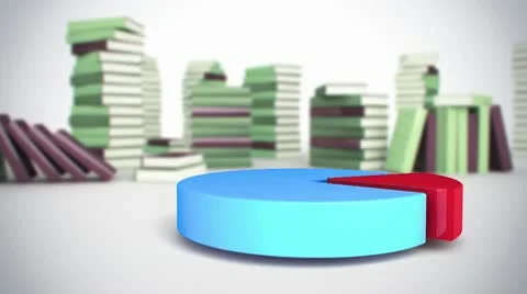 Chart on animated background Stock-Footage 9126260