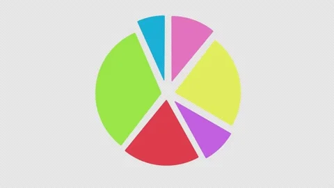 Chart animation. Video stock 170196718