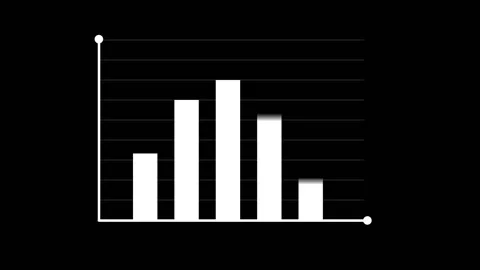 Chart Animation Simple And Elegant Stock Footage 134451818