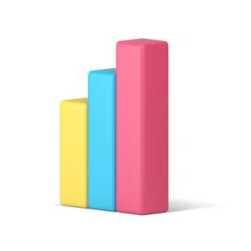 Chart bar graph column increase statistic structure profit trend business a.. イラスト素材