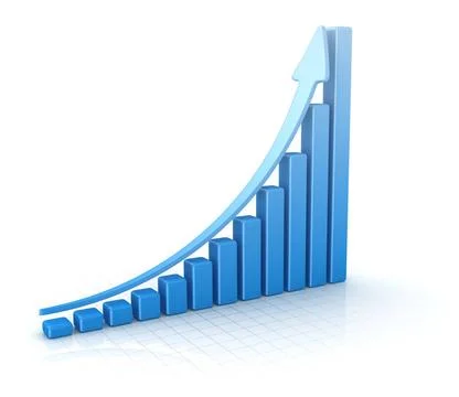 Chart Bar Graph , This is a computer generated and 3d rendered picture. Co... 스톡 사진