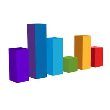 Chart Color Diagram Icon. Vector Stock Illustration