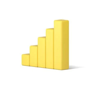 Chart column increase bar graph data infographic annual business analyzing .. Illustrazione stock