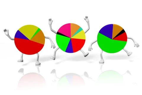 Chart concept Illustrazione stock
