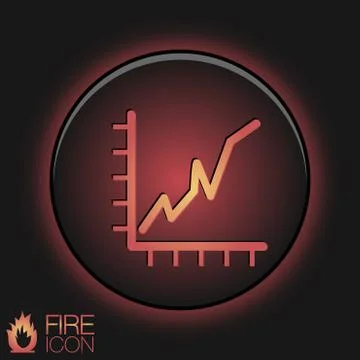 Chart diagram figure. Stock Illustration