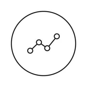 Chart, diagram. Icon Stock Illustration