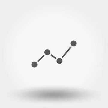 Chart, diagram. Icon Stock Illustration