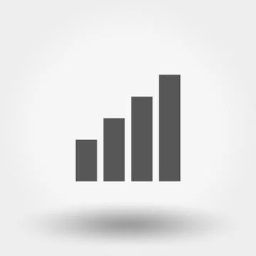 Chart, diagram. Icon Stock Illustration