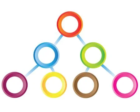 Chart diagram Illustrazione stock