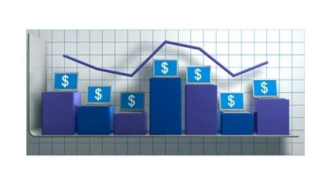 Chart - Dollar (HD) Stock-Footage 7728068