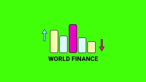 Chart economy Stock Footage 294911195