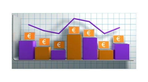 Chart - Euro (HD) Stock-Footage 7731143
