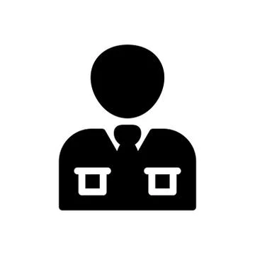 Chart glyph flat icon glyph flat icon Stock Illustration