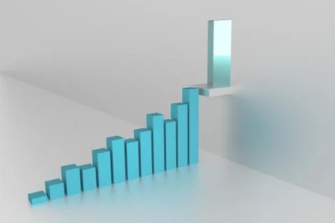Chart - Good Results Stock Illustration