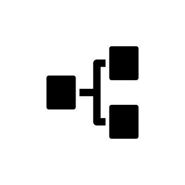 Chart graph icon. Simple business performance icons for ui and ux, website or Stock Illustration