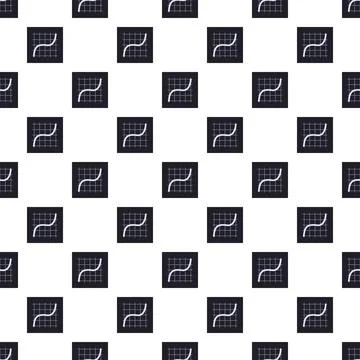 Chart graph statistics data seamless pattern background 스톡 일러스트