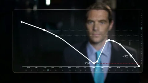  Chart Of Growth  스톡 동영상 210514433