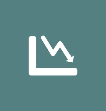 Chart icon bar symbol for web site design, logo, app, UI. Vector illustration Stock Illustration