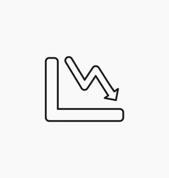 Chart icon bar symbol for web site design, logo, app, UI. Vector illustration Stock Illustration