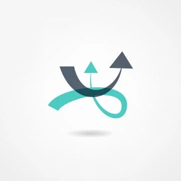 Chart icon Stock Illustration