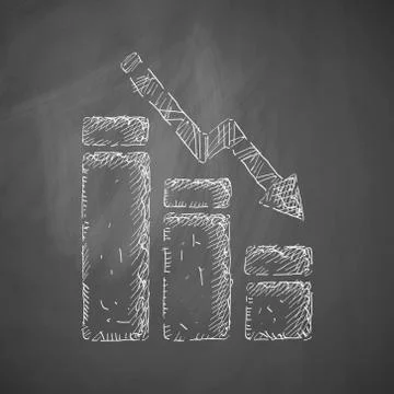 Chart icon Stock Illustration