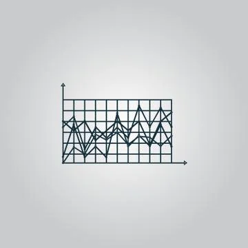 Chart Icon Stock Illustration