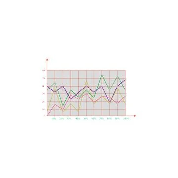 Chart Icon Vector イラスト素材
