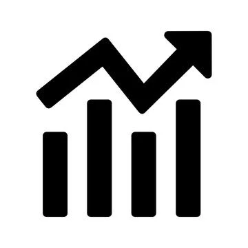 Chart icon.Simple vector graphics. Stock Illustration