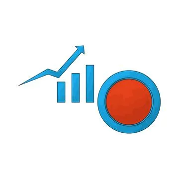 Chart illustration Stock Illustration